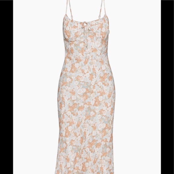 Wilfred Dresses & Skirts - wilfred Bellow Midi Dress Snowmelt Bl/ Maplewood